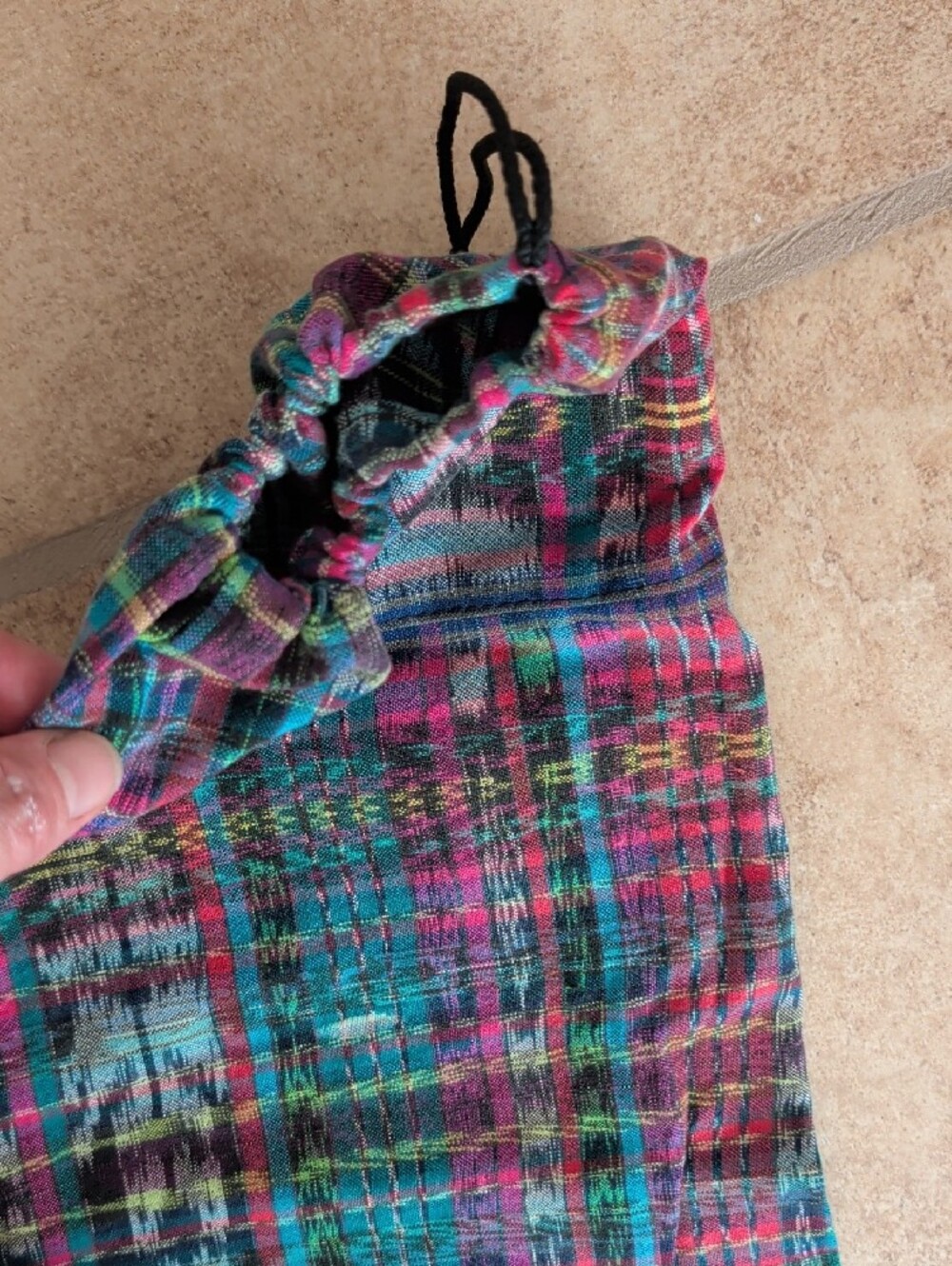 Made In Guatemala! Drawstring -handmade- Pants - Picture 6 of 7